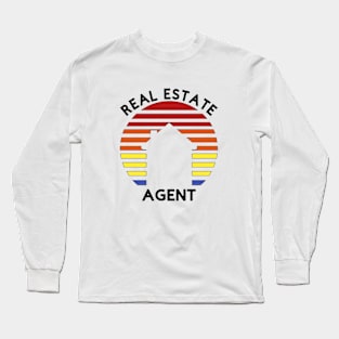 Real Estate Agent Sunrise Long Sleeve T-Shirt